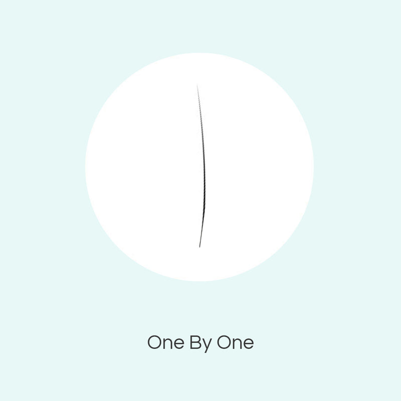 One By One technik Wimperverlaengerungen