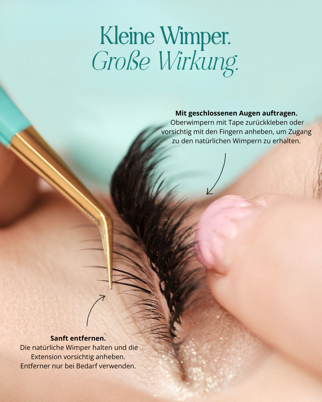 VORBESTELLUNG: Untere Wimpernverlängerungen 0.20 (5–9 mm)