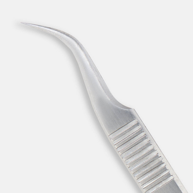 Volume Biologische Spitze J-Pinzette | Platin-Kollektion